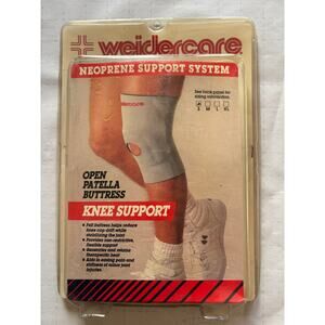 NIB Weidercare Neoprene Open Patella Buttress Knee Support SM13-14”